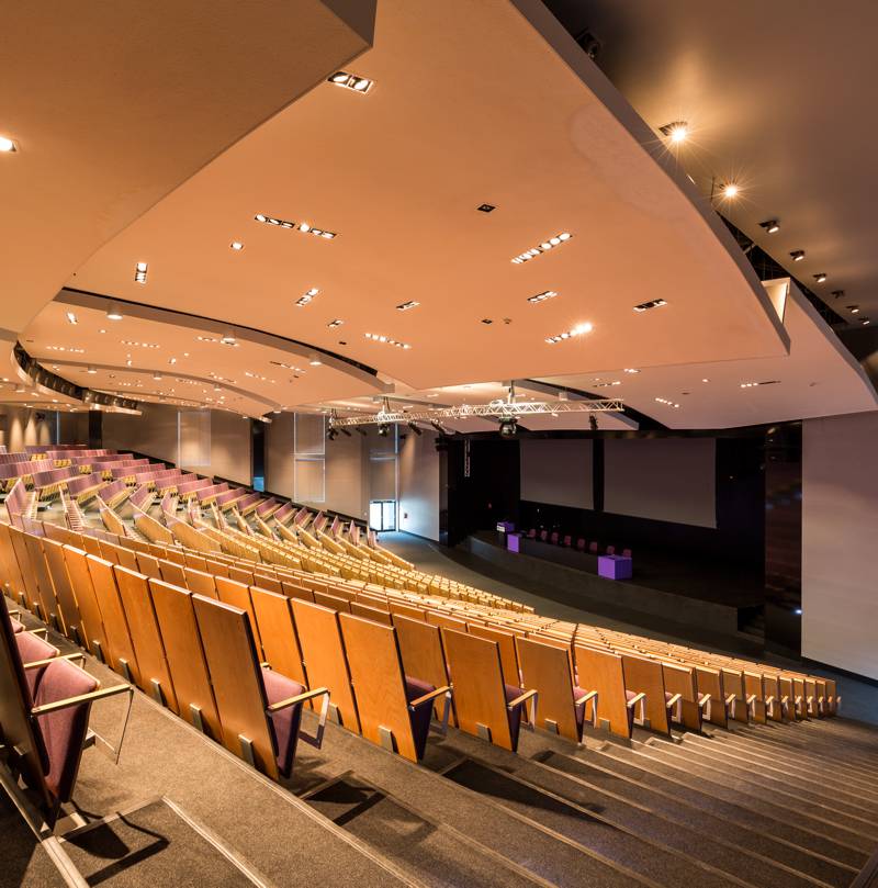 Auditoriums sound system installation